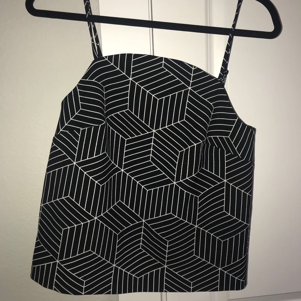 ASOS geometric top